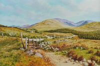 IN THE MOURNES by Gerald Walby at Ross's Online Art Auctions