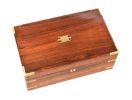 REGENCY ROSEWOOD WRITING SLOPE at Ross's Online Art Auctions