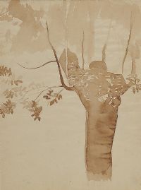 TREE STUDY by Tom Carr HRHA HRUA at Ross's Online Art Auctions