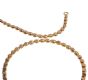 9 CT ROSE GOLD FLAT LINK CHAIN at Ross's Online Art Auctions