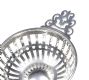 PIERCED SILVER TEA STRAINER at Ross's Online Art Auctions