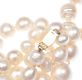 GRADUATED STRING OF LARGE FRESHWATER PEARLS WITH AN 18 CT GOLD CLASP at Ross's Online Art Auctions