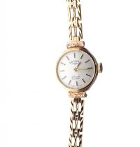 LADY'S 9 CT GOLD ROTARY WRIST WATCH at Ross's Online Art Auctions