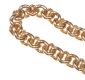 15 CT ROSE GOLD SHAPED CURBLINK BRACELET at Ross's Online Art Auctions