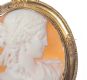 CAMEO BROOCH WITH 9 CT GOLD MOUNT at Ross's Online Art Auctions