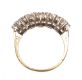 18 CT GOLD FIVE STONE DIAMOND RING at Ross's Online Art Auctions