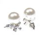 SIMULATED PEARL EARRINGS at Ross's Online Art Auctions