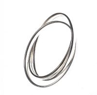 TRIPLE SILVER BANGLE at Ross's Online Art Auctions