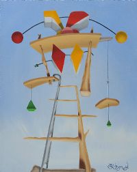 ON HIGHER GROUND by John McAtamney at Ross's Online Art Auctions