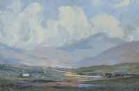THE SPERRIN MOUNTAINS by William Keown McCaughan at Ross's Online Art Auctions