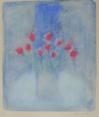 VASE OF FLOWERS by Neil Shawcross RHA RUA at Ross's Online Art Auctions