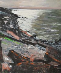 ROCKS & LIGHT, CONEY ISLAND by Neal Craig at Ross's Online Art Auctions