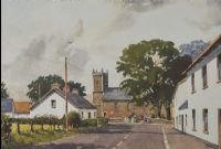 KILMORE PARISH CHURCH, ARMAGH by Foy at Ross's Online Art Auctions