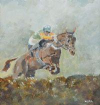 McCOY OVER THE LAST by Tom Kerr at Ross's Online Art Auctions