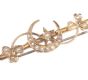 15 CT GOLD SEED PEARL BAR BROOCH at Ross's Online Art Auctions