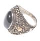 GOLD & SILVER ONYX RING at Ross's Online Art Auctions