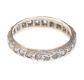9 CT GOLD & SILVER CRYSTAL RING at Ross's Online Art Auctions