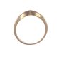 18 CT GOLD & DIAMOND WISHBONE RING at Ross's Online Art Auctions