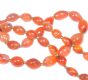 STRING OF CARNELIAN BEADS at Ross's Online Art Auctions