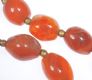 STRING OF CARNELIAN BEADS at Ross's Online Art Auctions