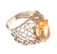 9 CT GOLD CITRINE RING at Ross's Online Art Auctions