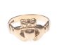 9 CT GOLD CLADDAGH RING at Ross's Online Art Auctions