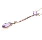 9 CT GOLD AMETHYST & SEED PEARL NECKLACE at Ross's Online Art Auctions