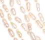 TRIPLE STRING OF FRESHWATER PEARLS WITH A SILVER GILT CLASP at Ross's Online Art Auctions