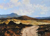 NEAR GLENTIES, DONEGAL by Hugh McIlfatrick at Ross's Online Art Auctions
