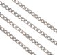 FINE SILVER FLAT LINK CHAIN at Ross's Online Art Auctions