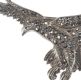 LARGE SILVER & MARCASITE EAGLE BROOCH at Ross's Online Art Auctions