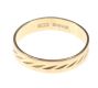 18 CT ENGRAVED GOLD BAND at Ross's Online Art Auctions