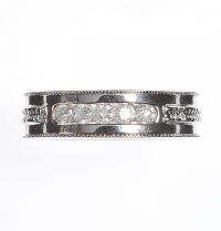 9 CT WHITE GOLD DIAMOND RING at Ross's Online Art Auctions