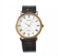 GENT'S CONSTANT WRIST WATCH WITH LEATHER STRAP at Ross's Online Art Auctions