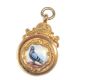 TWO 9 CT GOLD PIGEON MEDALS at Ross's Online Art Auctions