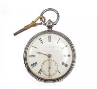 SILVER POCKET WATCH at Ross's Online Art Auctions