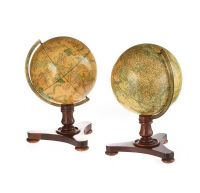 PAIR OF VICTORIAN CELESTIAL AND TERRESTRIAL GLOBES at Ross's Online Art Auctions