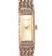 9 CT GOLD BUECHE-GRAD LADY'S WRIST WATCH WITH DIAMOND ENCRUSTED BEZEL at Ross's Online Art Auctions