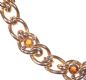 9 CT GOLD BRACELET SET WITH AMBER STONES at Ross's Online Art Auctions