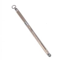 SILVER COCKTAIL SWIZEL STICK at Ross's Online Art Auctions