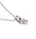 18 CT WHITE GOLD DIAMOND PENDANT & CHAIN at Ross's Online Art Auctions