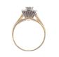 18 CT GOLD SAPPHIRE & DIAMOND RING at Ross's Online Art Auctions
