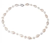 BAROQUE SHELL PEARL NECKLACE at Ross's Online Art Auctions