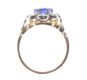 18 CT GOLD SAPPHIRE AND DIAMOND RING at Ross's Online Art Auctions
