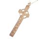 9 CT GOLD CELTIC CROSS AND CHAIN at Ross's Online Art Auctions