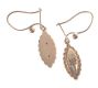 9 CT GOLD AND DIAMOND DROP EARRINGS at Ross's Online Art Auctions