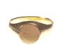 GOLD SIGNET RING at Ross's Online Art Auctions