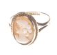 9 CT GOLD CAMEO RING at Ross's Online Art Auctions