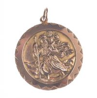 9 CT GOLD MIRACULOUS MEDAL at Ross's Online Art Auctions