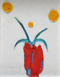 FLORAL ARRANGEMENT by Con Campbell at Ross's Online Art Auctions
